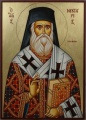St Nektarios of Aegina Hand-Painted Greek Orthodox Byzantine Icon 3-300x419.jpg